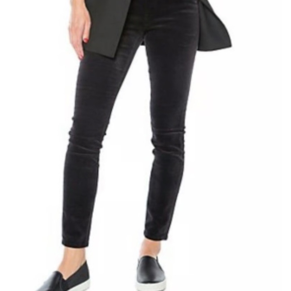 Juicy Couture California Skinny Corduroy Black size 8 NWT